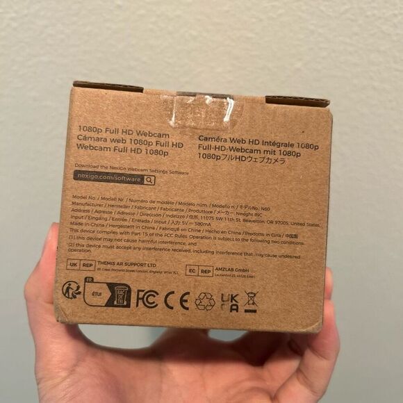 NWT N60 1080P Webcam with Microphone, Adjustable FOV, Zoom - Picture 6 of 9